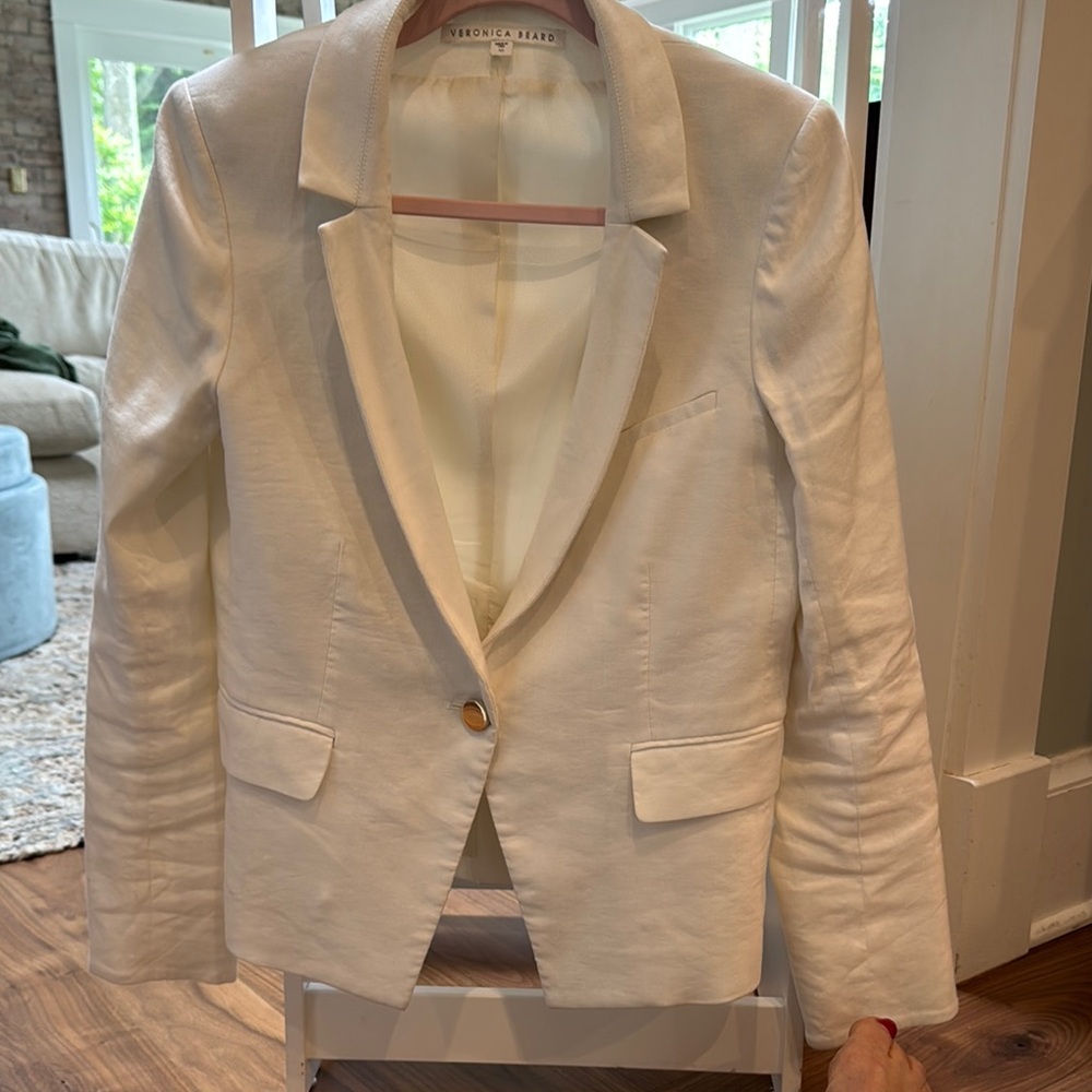 White Blazer Jacket